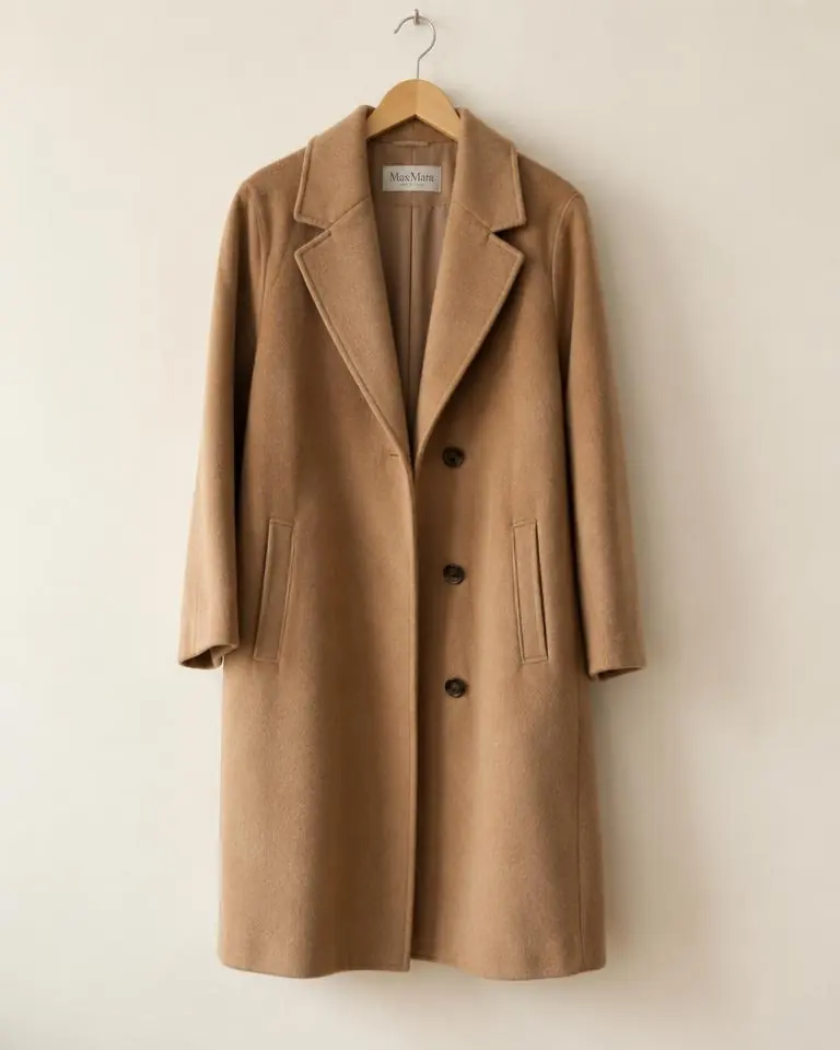 Camel coat listing